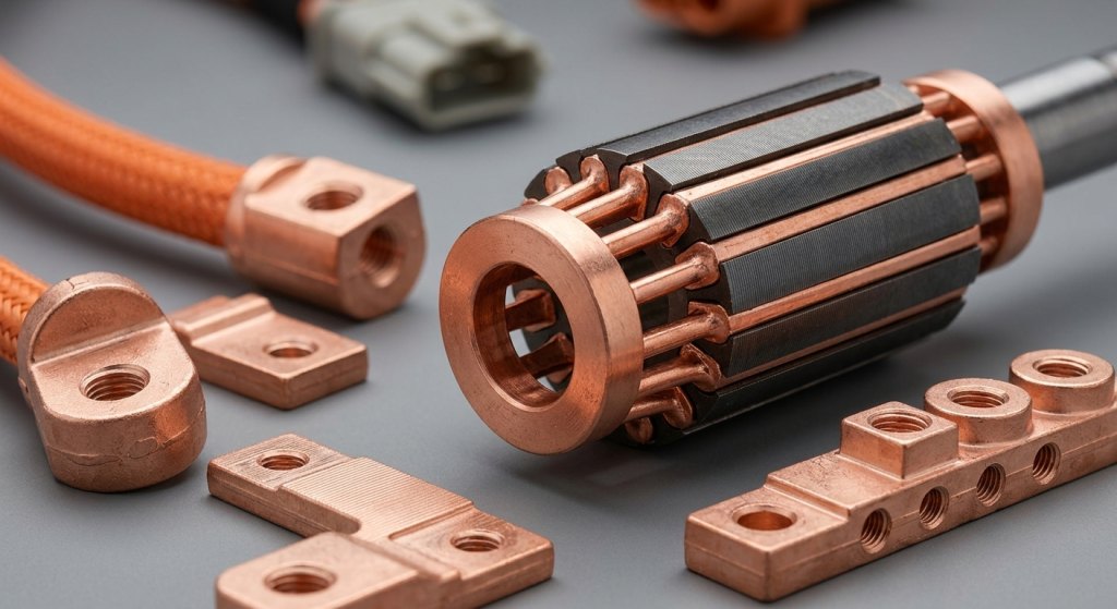 Copper Die Casting for Automotive & Electric Vehicles - High-Performance Parts