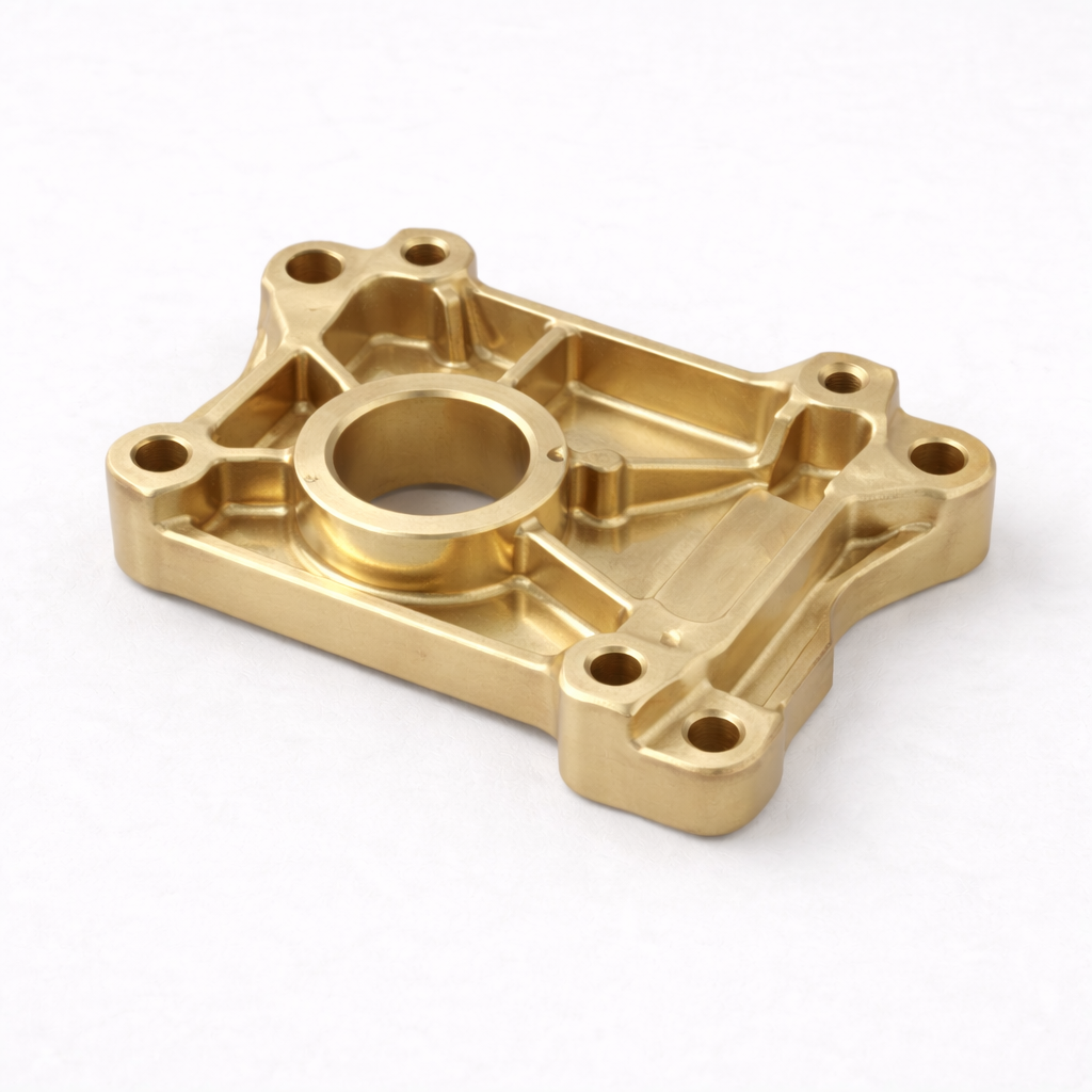 Precision brass die casting parts for industrial and OEM applications