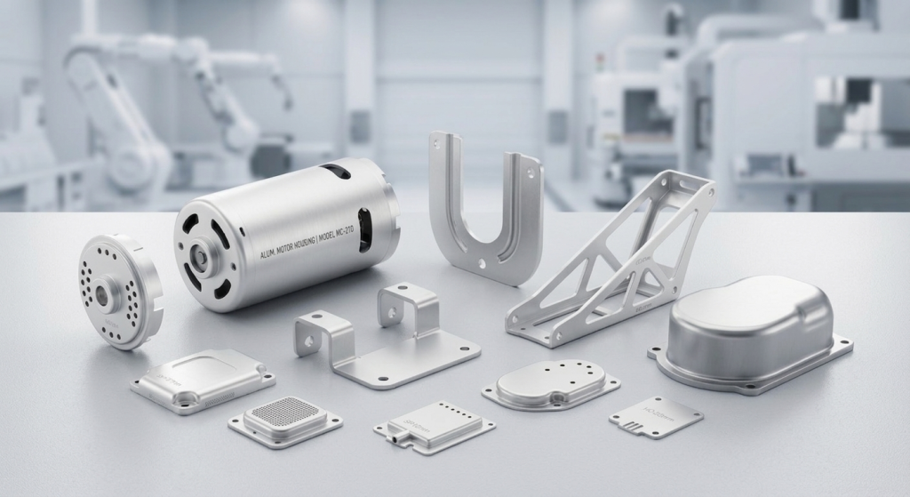 Custom aluminum stamping parts for high-performance micro motor components