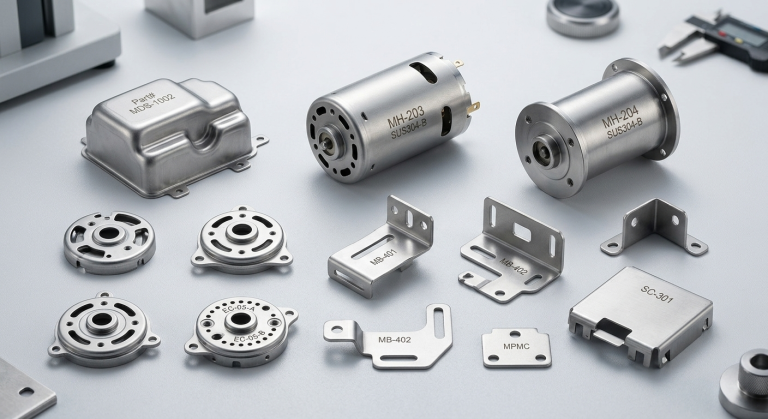 Custom stainless steel stamping parts for high-precision motor components