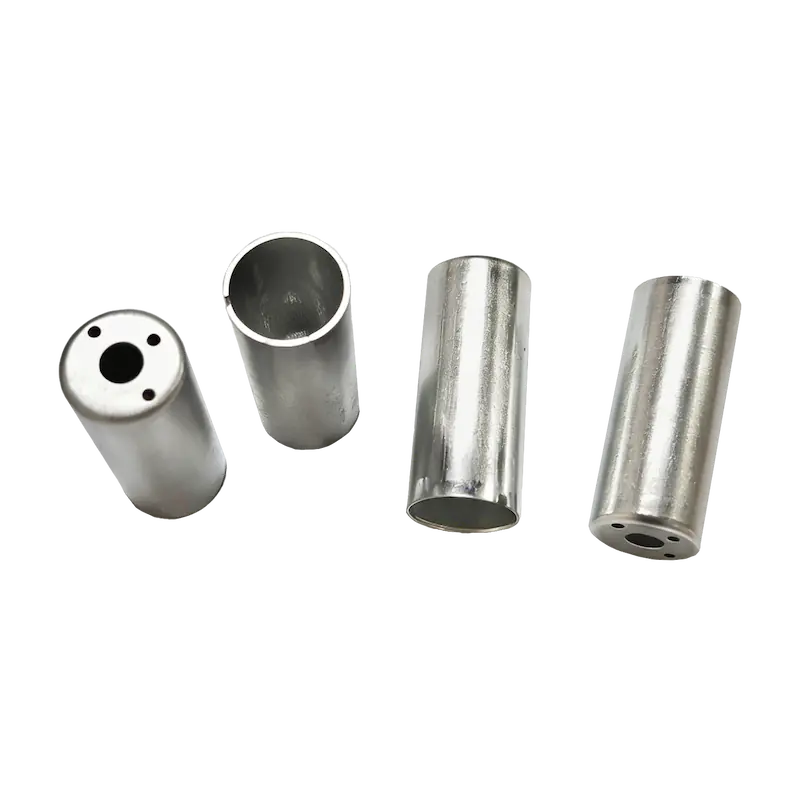 Sterile, deep drawn titanium components used in implantable medical devices and surgical tools.