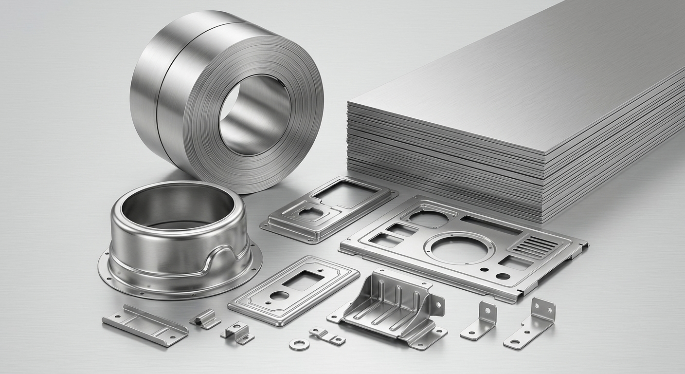 SUS430 stainless steel coil, sheets, deep drawn shell, decorative cover plate, panel, bracket, and structural stamping parts