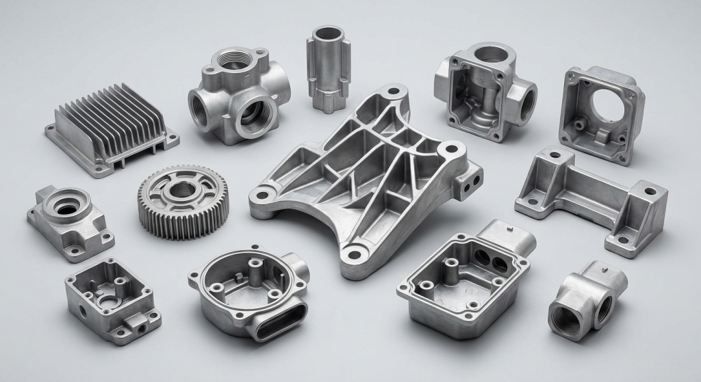 Precision zinc die casting parts for automotive, electronics, and industrial applications