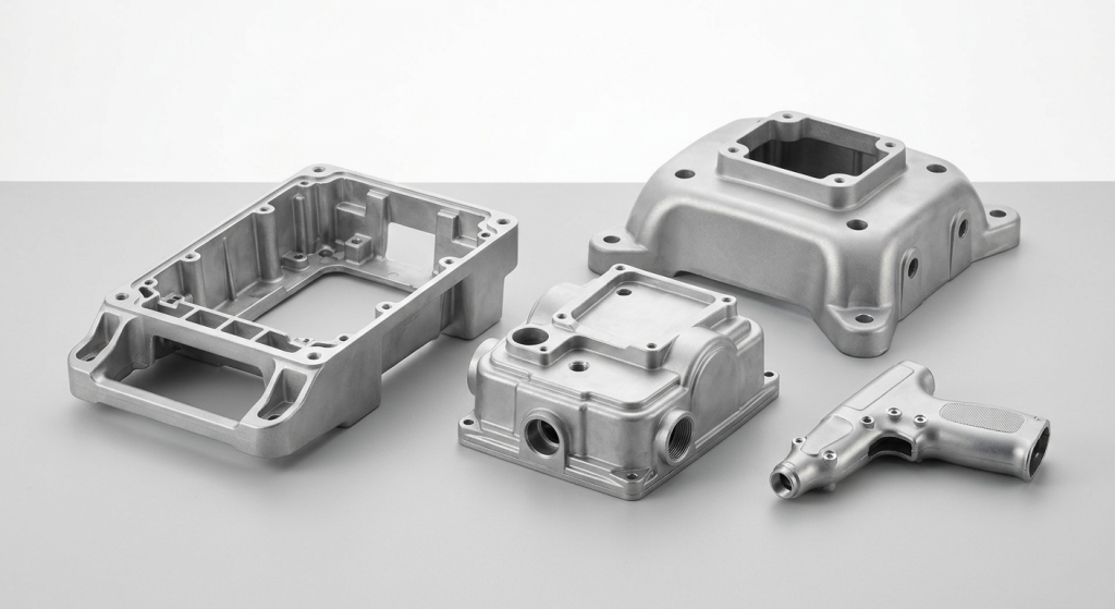 Medical device low pressure die casting precision aluminum parts for equipment frames surgical tools and ventilator housings